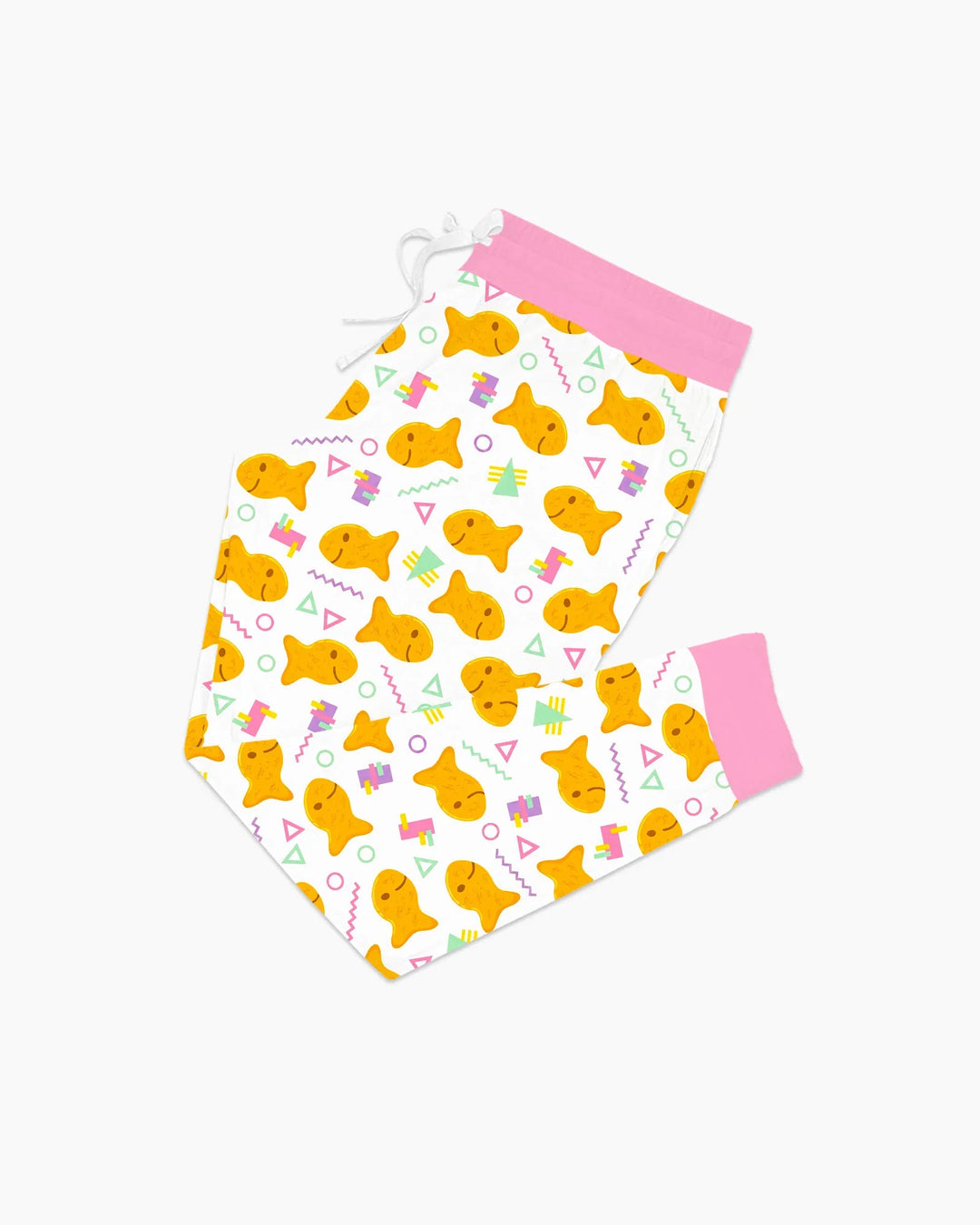 Cheesy Fishies Family Matching Bamboo Women Pajama Set