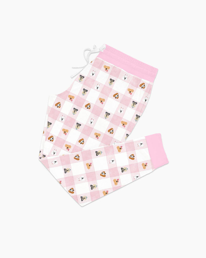 Plaid Pals Family Matching Bamboo Women Pajama Set