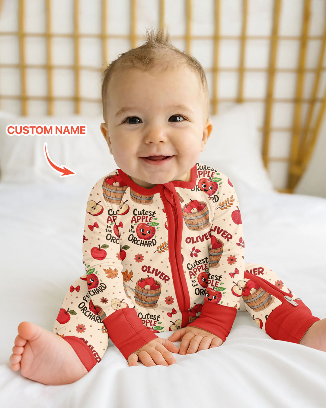Cutest Apple In The Orchard Bamboo Convertible Zippy