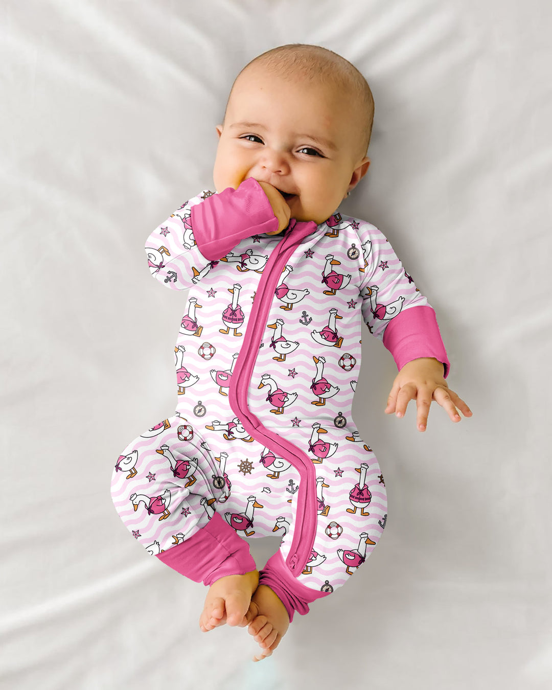 Silly Goose Sailor Bamboo Convertible Zippy