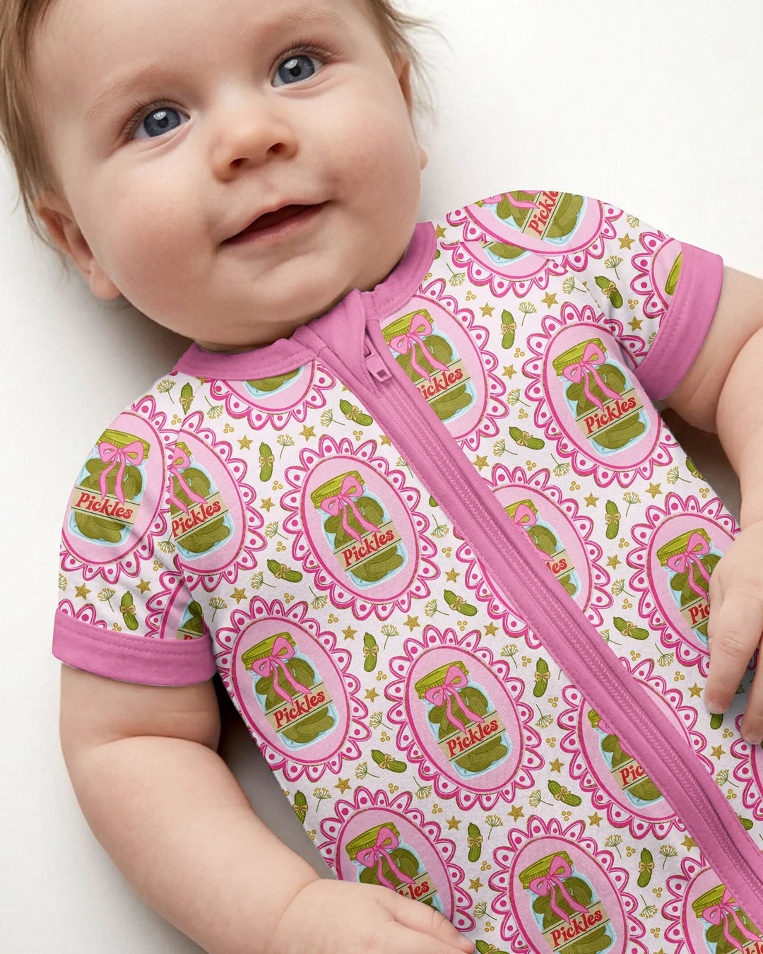Pickle Coquette Bamboo Shorty Zippy