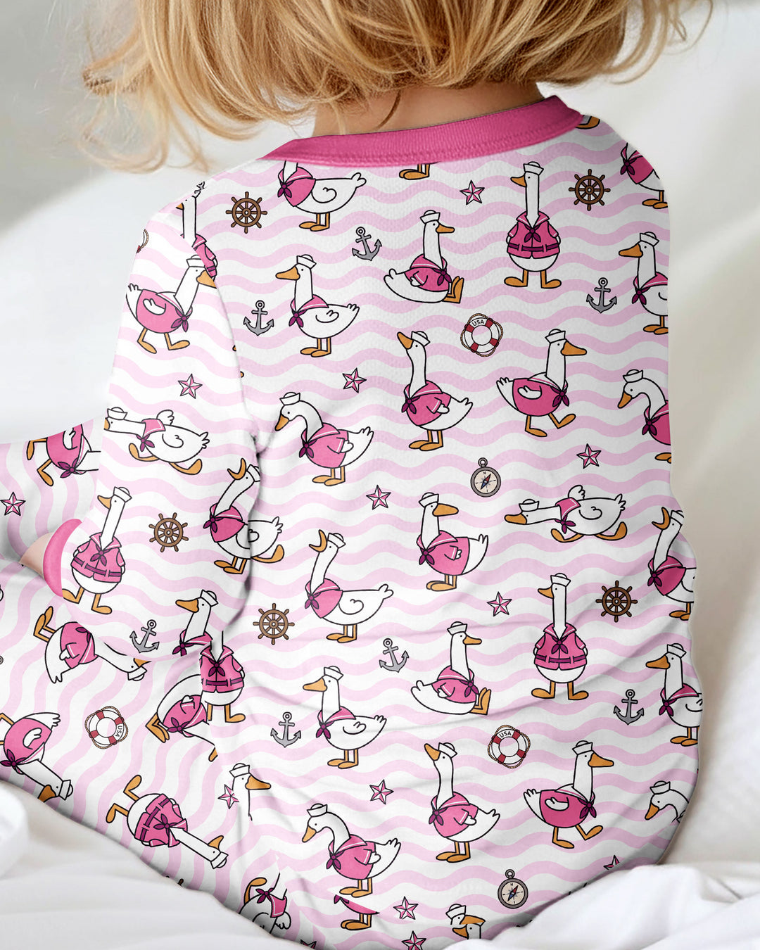 Silly Goose Sailor Bamboo Convertible Zippy