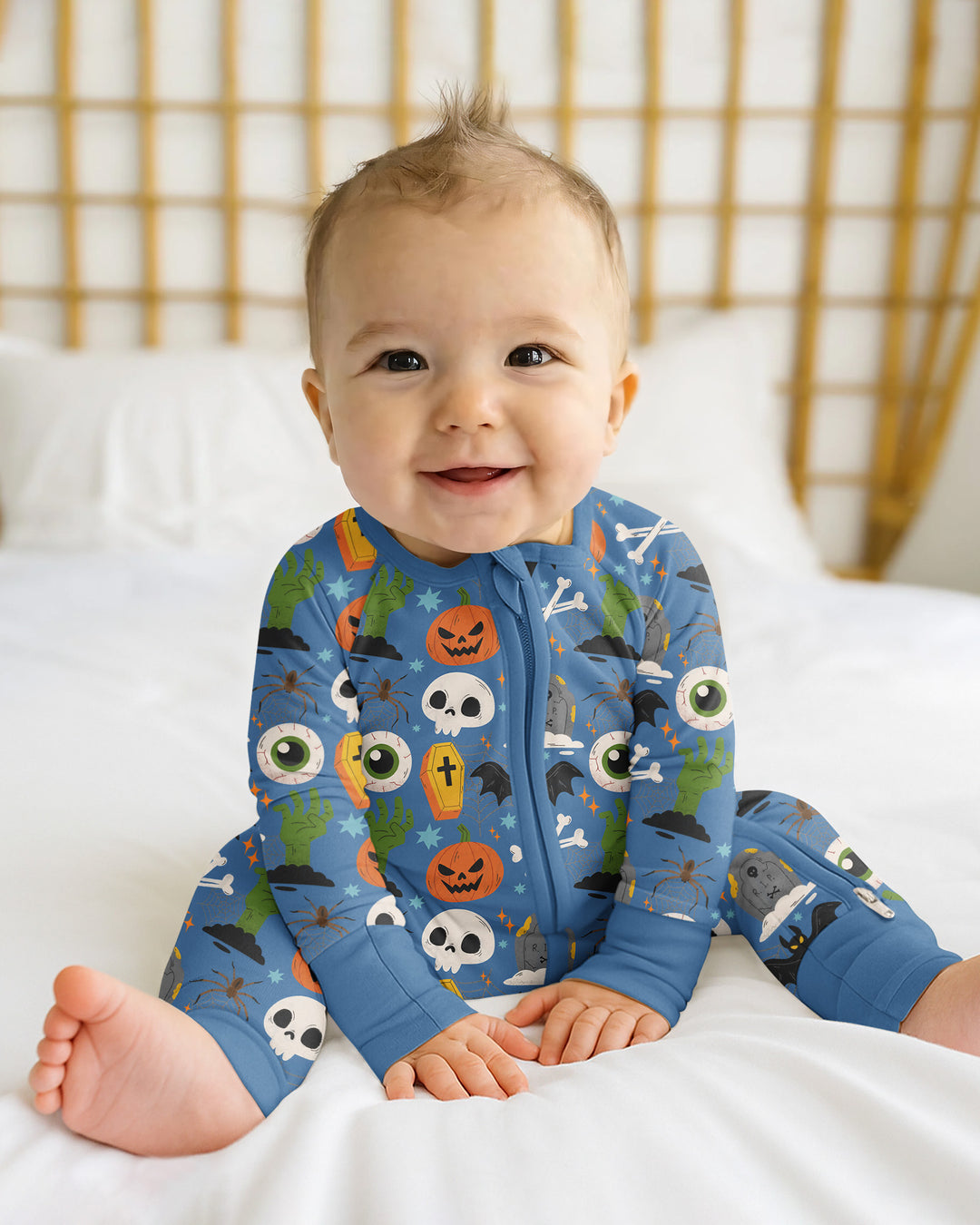 Little Monsters Bamboo Convertible Zippy For Halloween