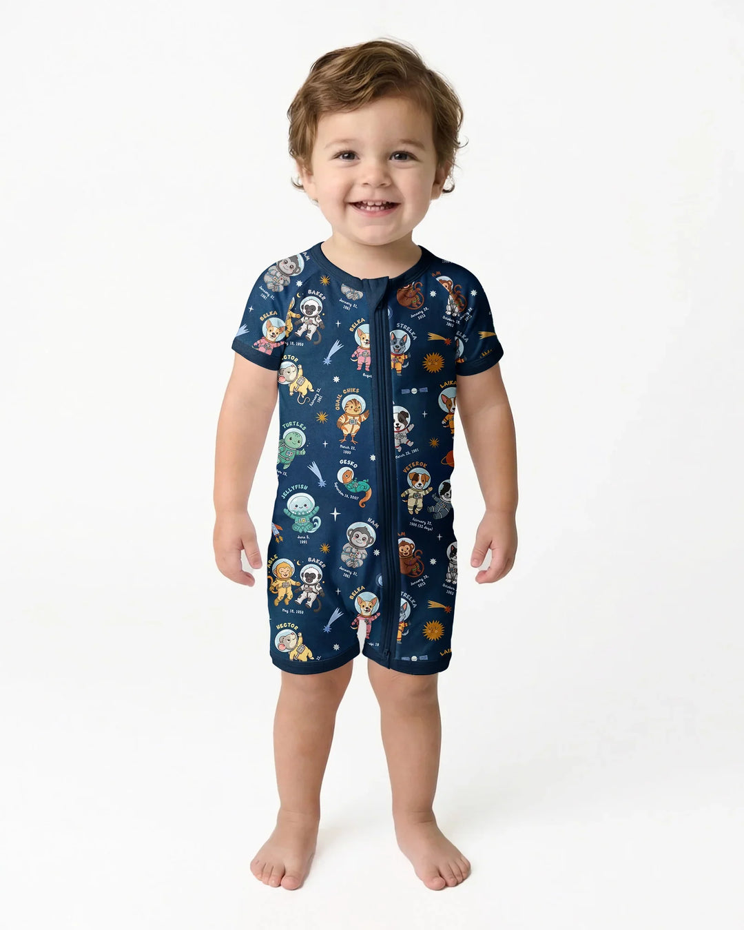 Animal Astronauts Bamboo Shorty Zippy