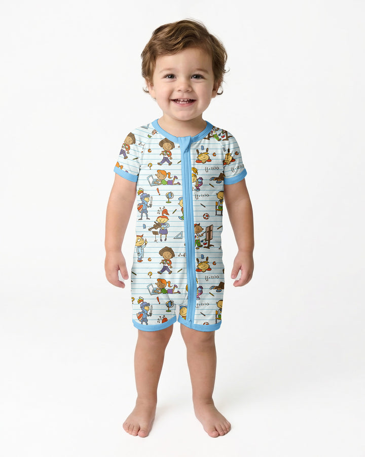 School Days Adventure Bamboo Shorty Zippy