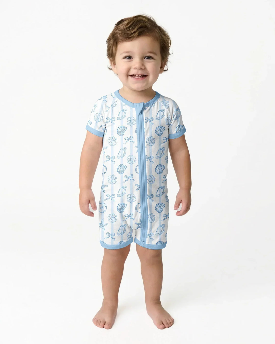 Coastal Keepsakes Family Matching Bamboo Shorty Zippy
