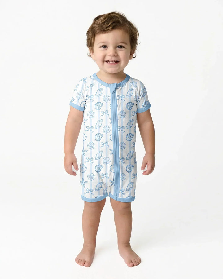 Coastal Keepsakes Family Matching Bamboo Shorty Zippy