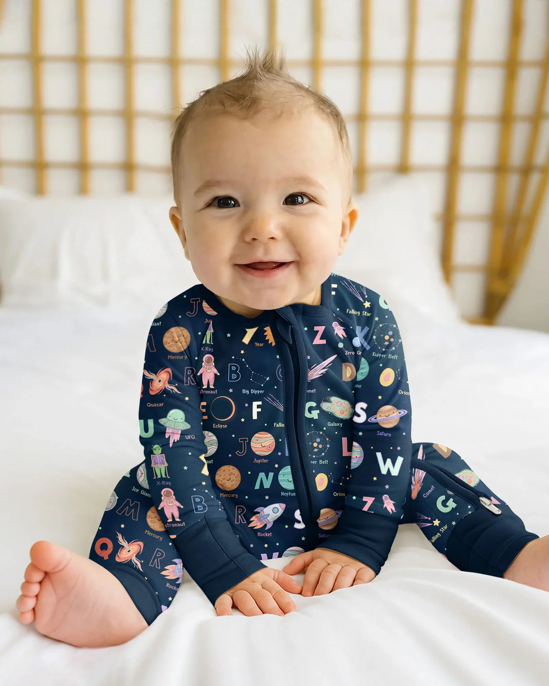 Space Alphabet Bamboo Convertible Zippy