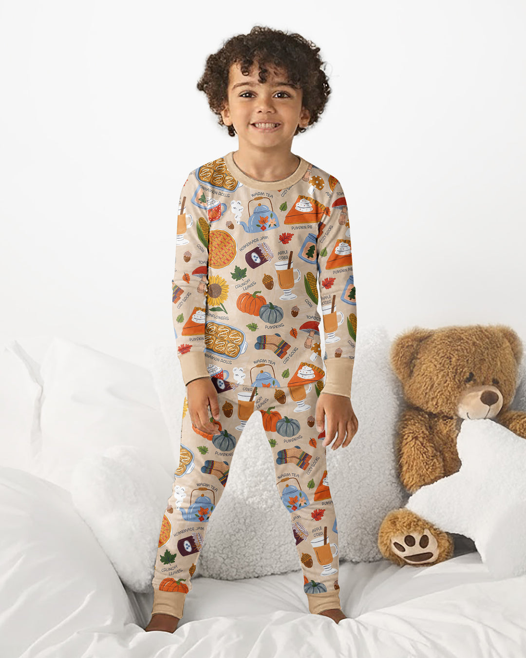 Cozy Season Mommy & Me Matching Bamboo Two Piece Long Sleeve Pajama Set