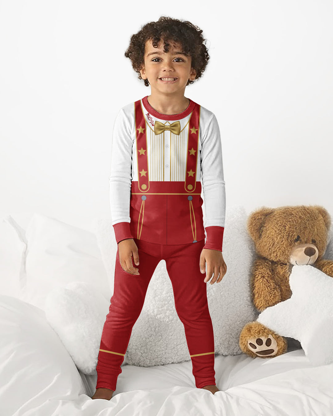 Golden Star Prince Bamboo Two Piece Long Sleeve Pajama Set