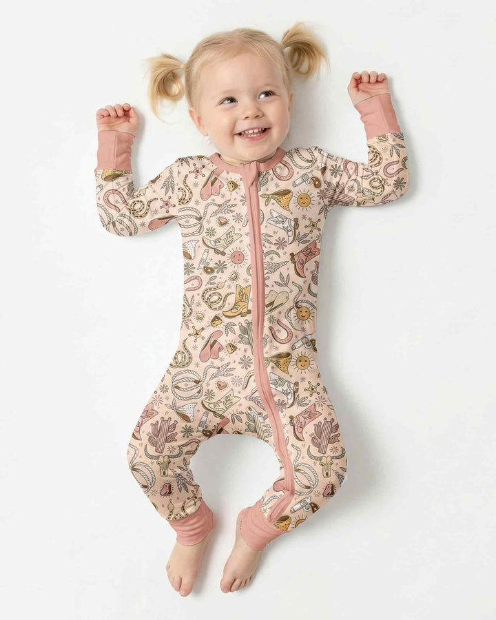 Doodly Cowboy Bamboo Convertible Zippy
