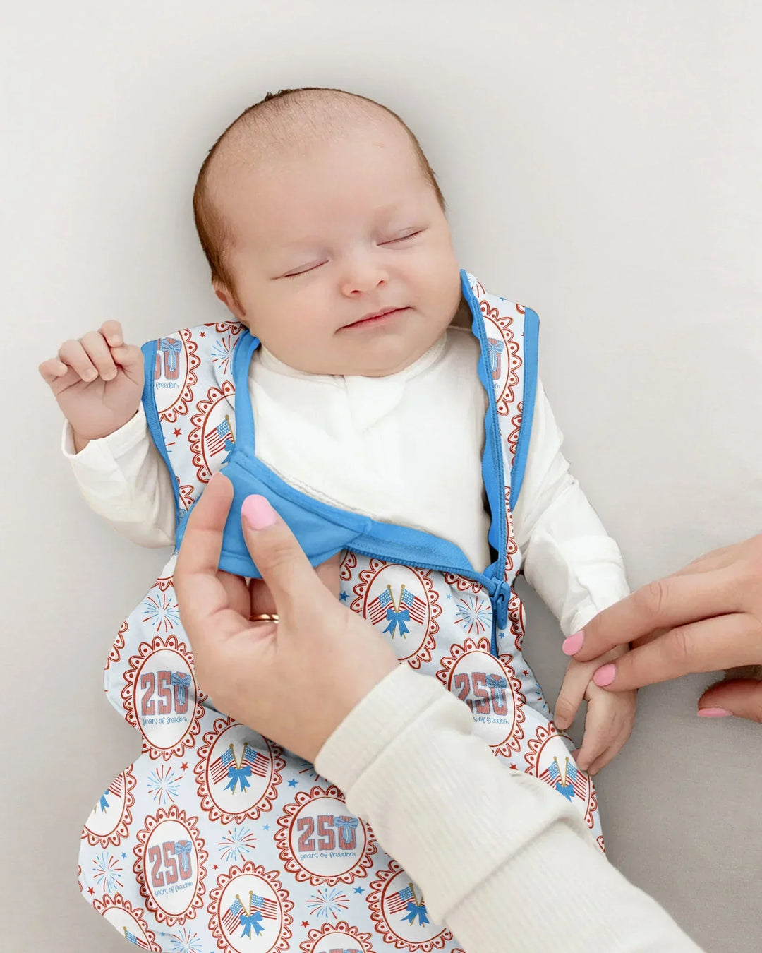 Patriotic Coquette Bamboo Sleep Bag
