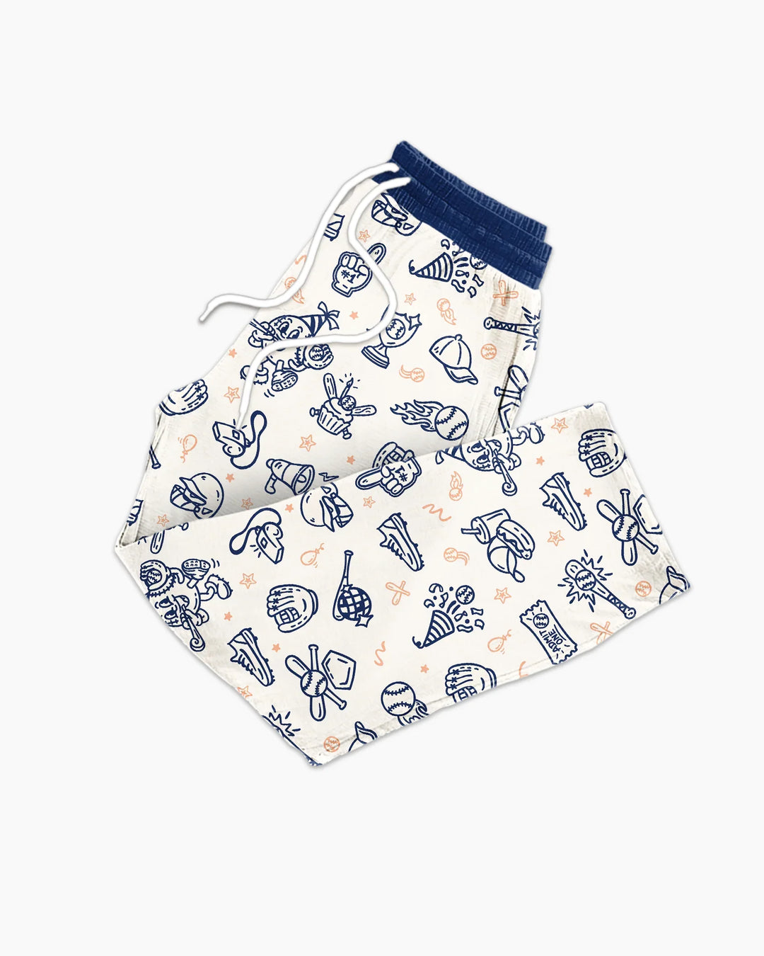 Ballpark Bash Bamboo Men's Pajama Set
