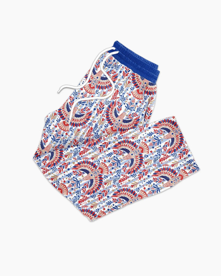 Patriotic Eagle Bamboo Men's Pajama Set