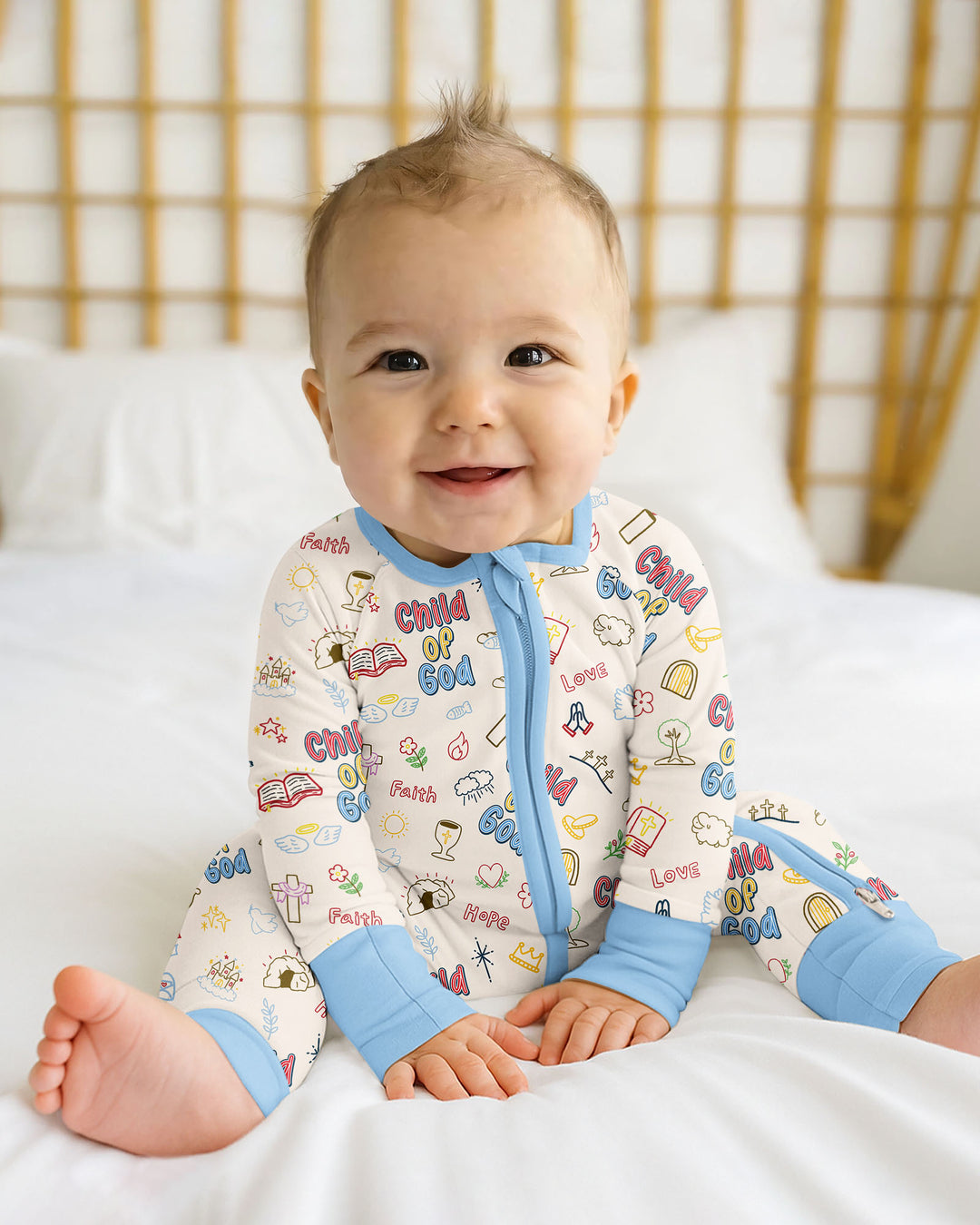 A Child Of God Family Matching Bamboo Convertible Zippy