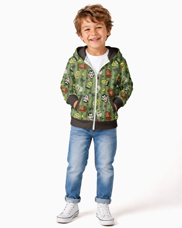 Creepy Crew Family Matching Bamboo Zip Hoodie