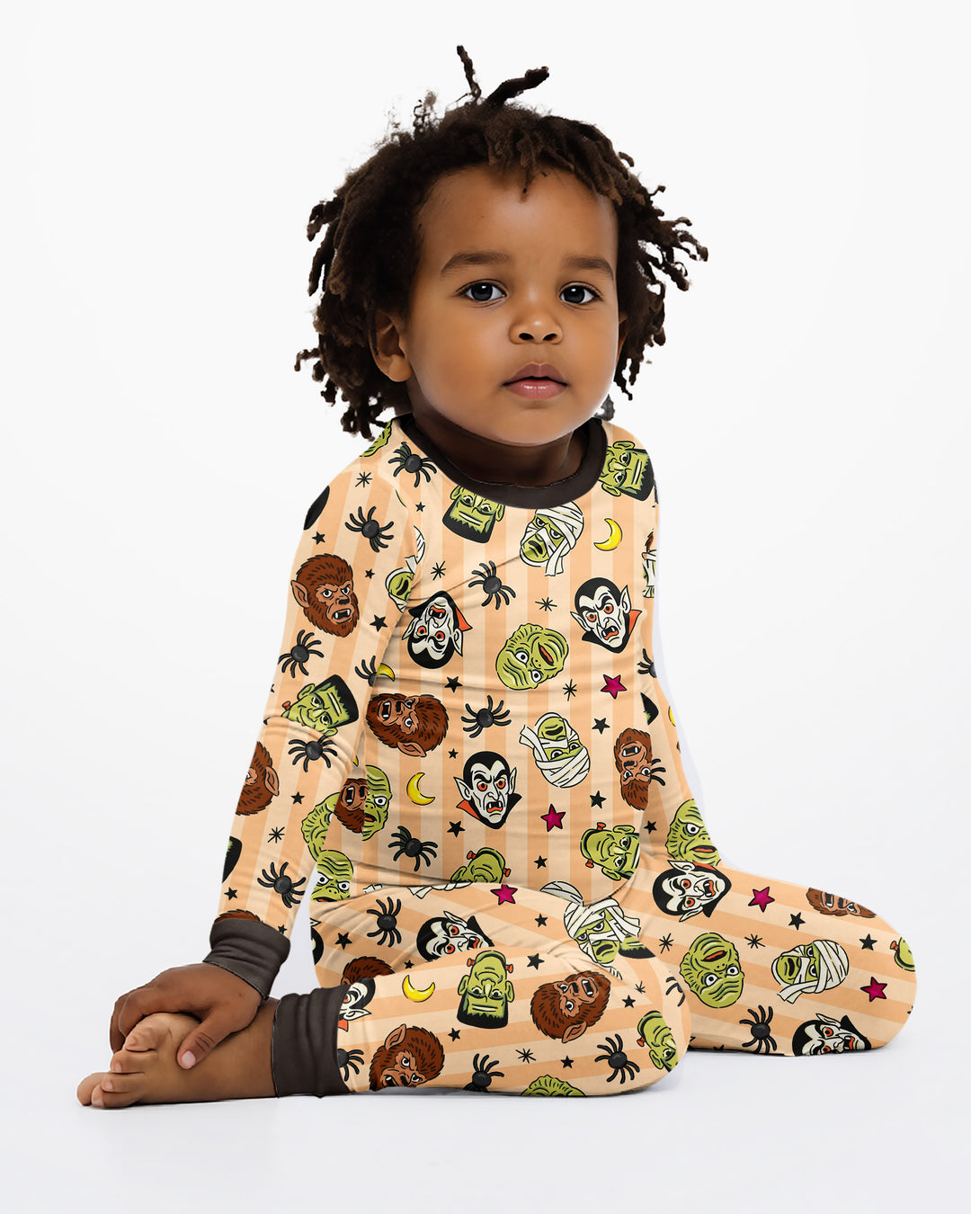 Template Bamboo Two Piece Long Sleeve Pyjamas Set