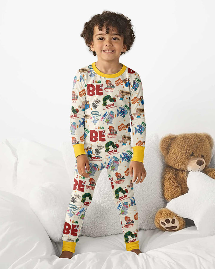 I Can Be Bamboo Two Piece Long Sleeve Pajama Set
