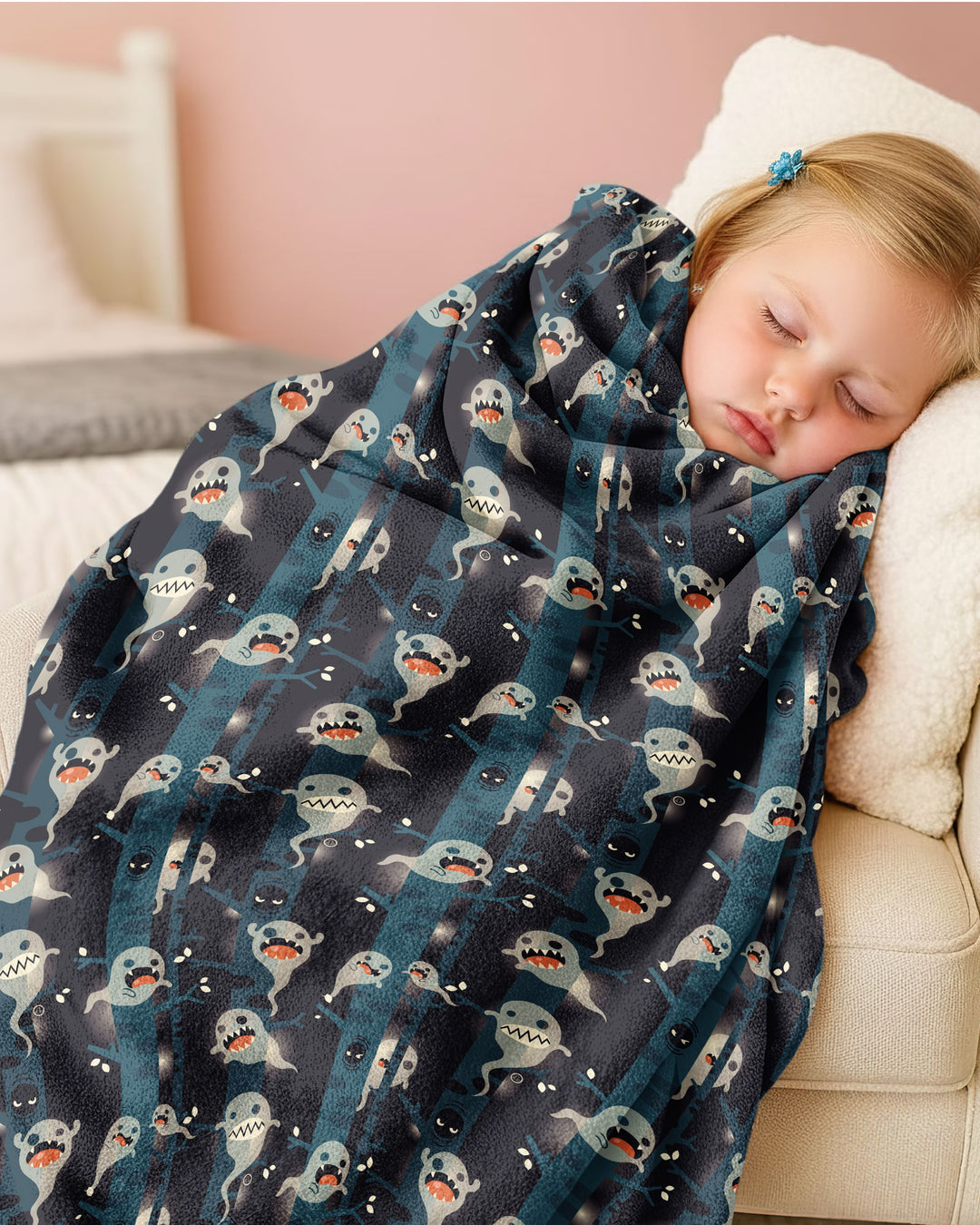 Scared yet Bamboo Blanket
