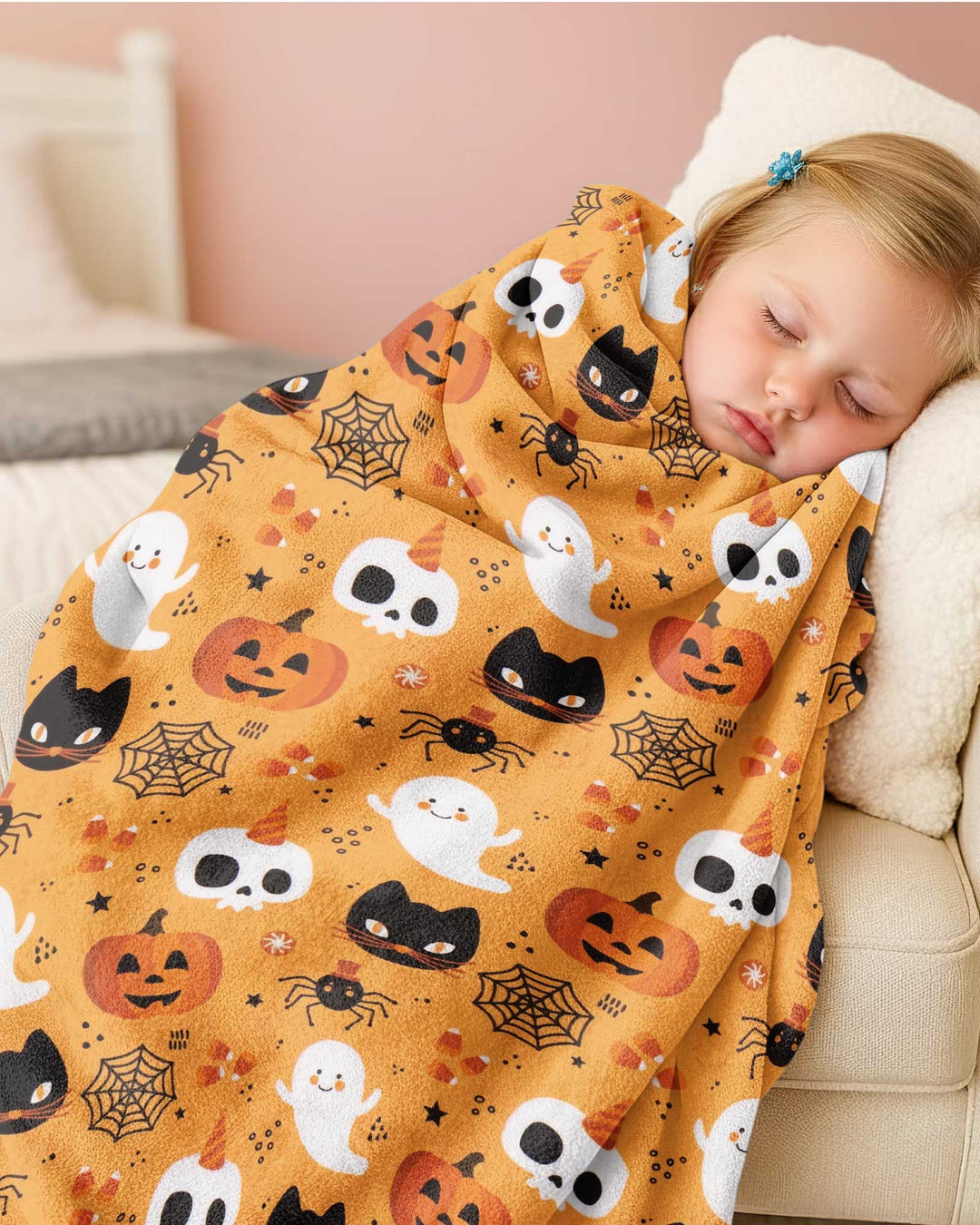 Halloween Party Bamboo Blanket