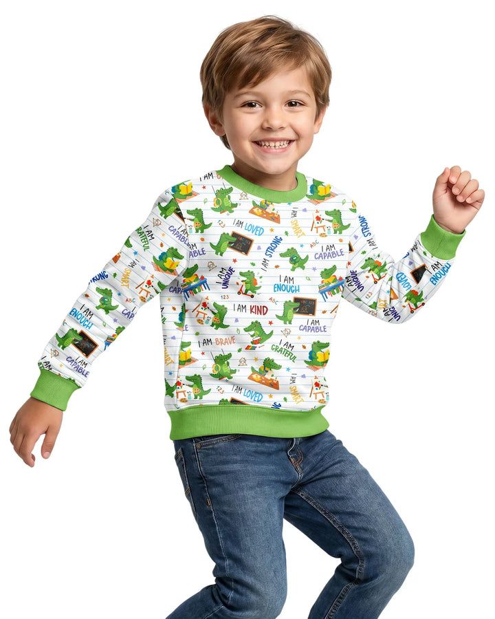 Brave Gator Days Bamboo Crewneck Sweatshirt