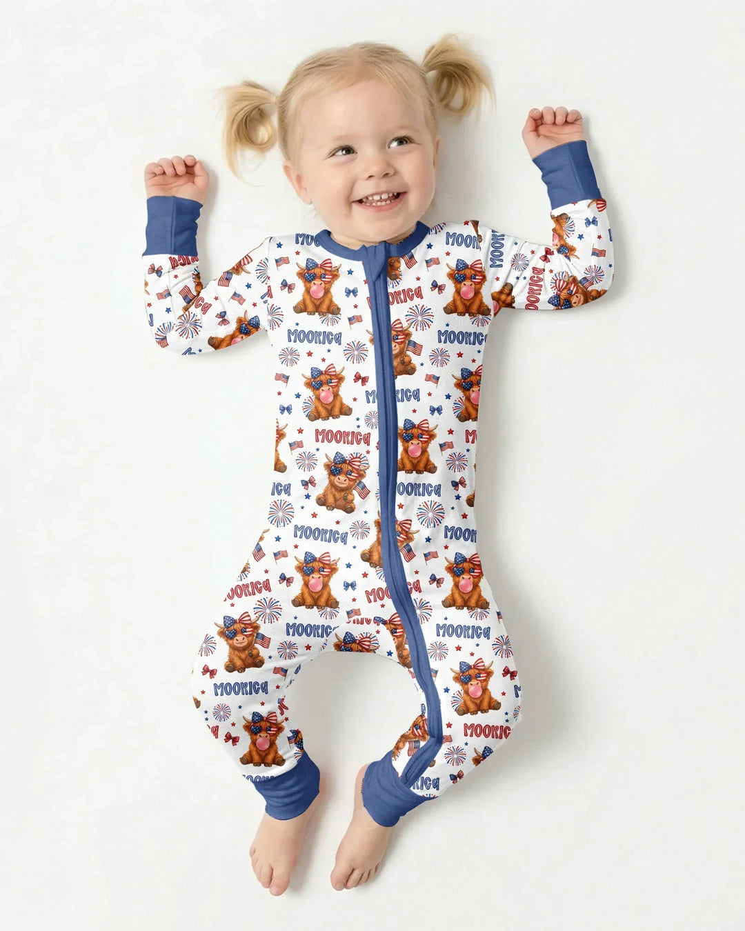 Moo-Rica Cowgirl Bamboo Convertible Zippy