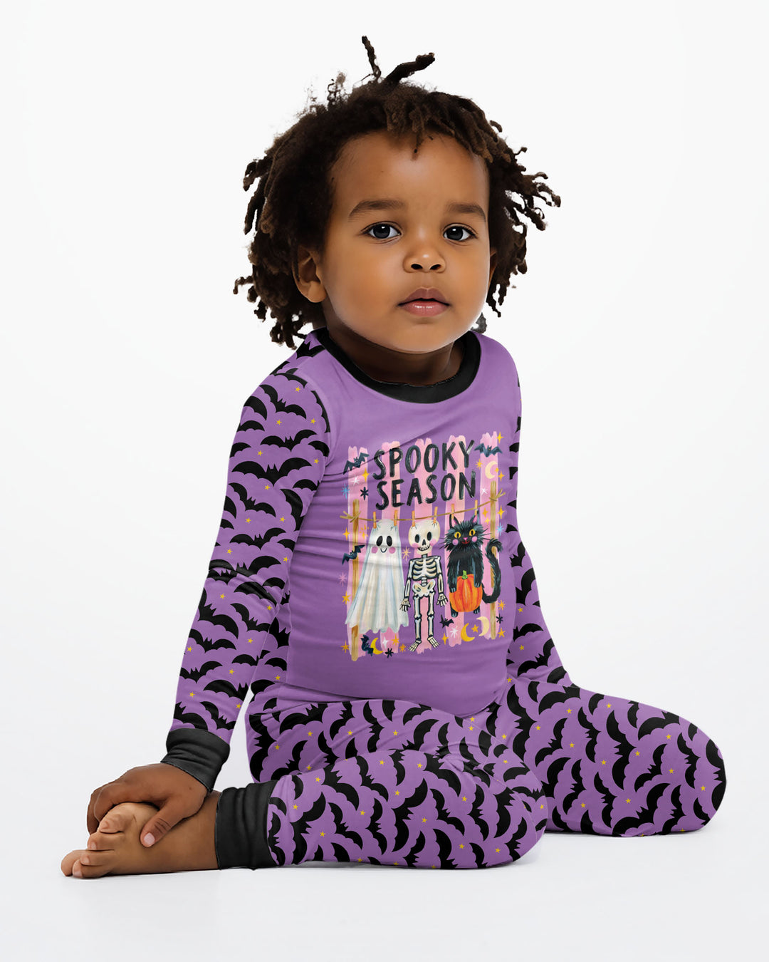 Template Bamboo Two Piece Long Sleeve Pyjamas Set
