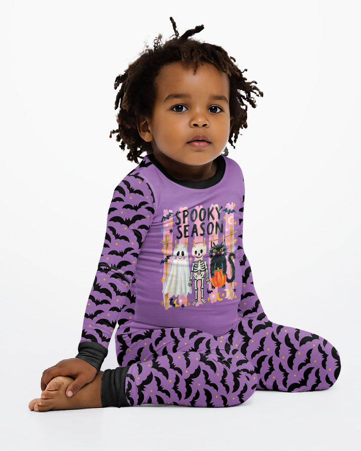 Template Bamboo Two Piece Long Sleeve Pyjamas Set