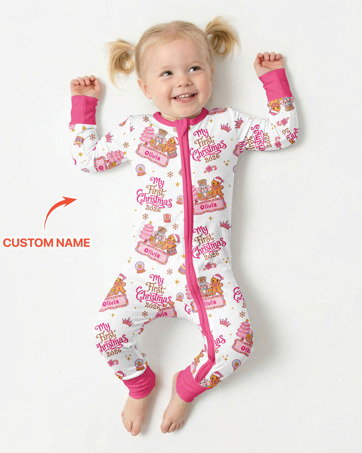 Custom Name Nutcracker Christmas Tale Bamboo Convertible Zippy
