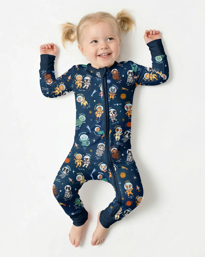 Animal Astronauts Bamboo Convertible Zippy