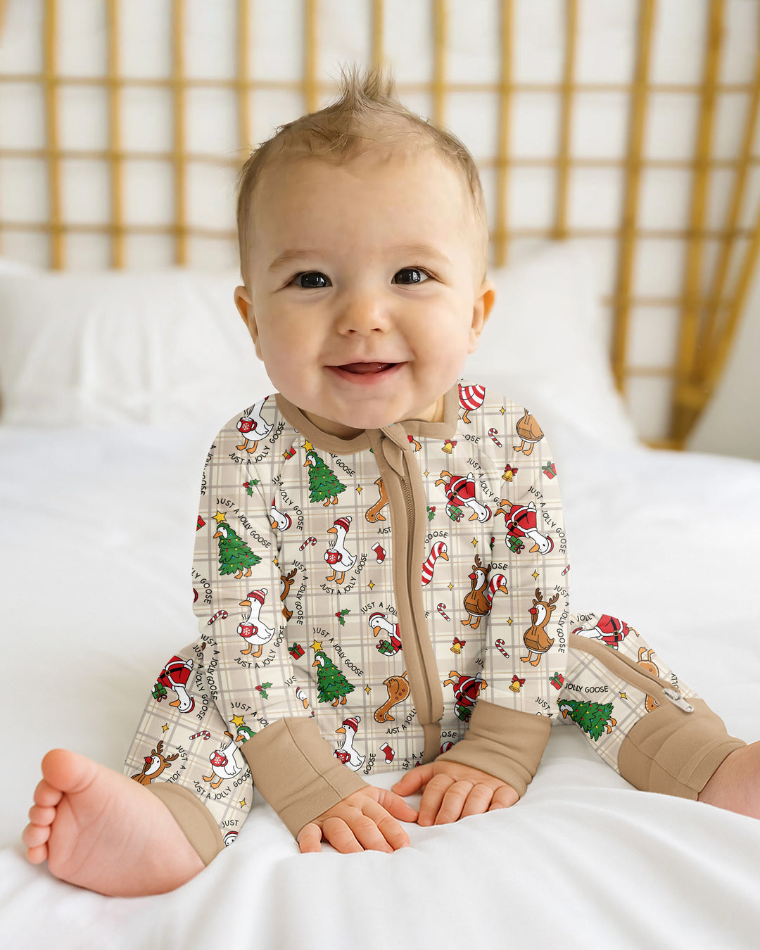 Jolly Goose Christmas Bamboo Convertible Zippy