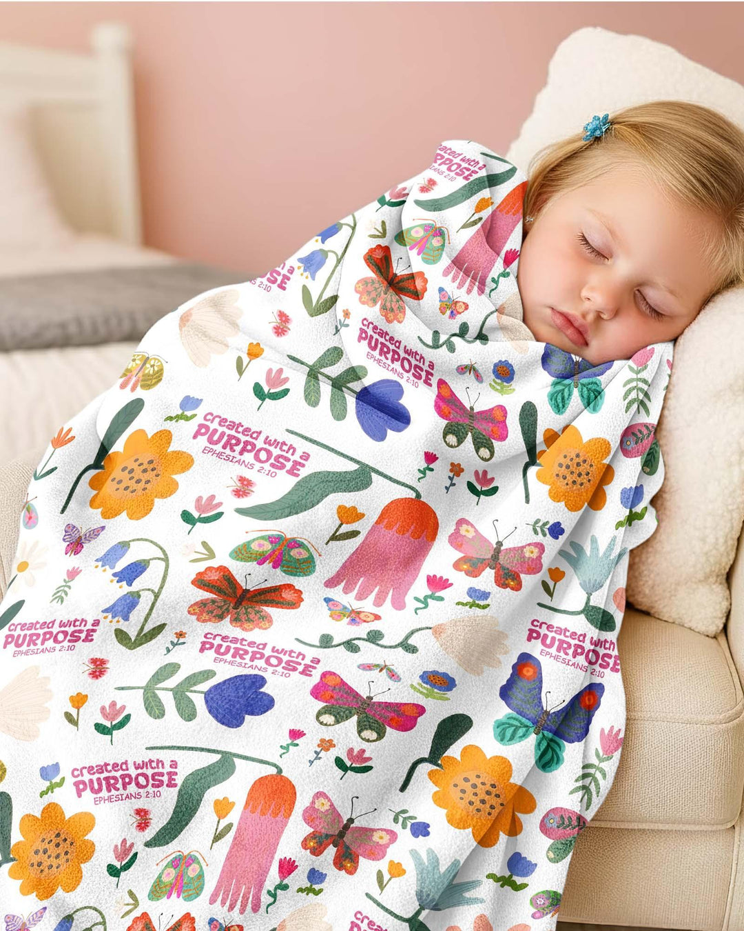 Created With A Purpose Custom Bamboo Blanket