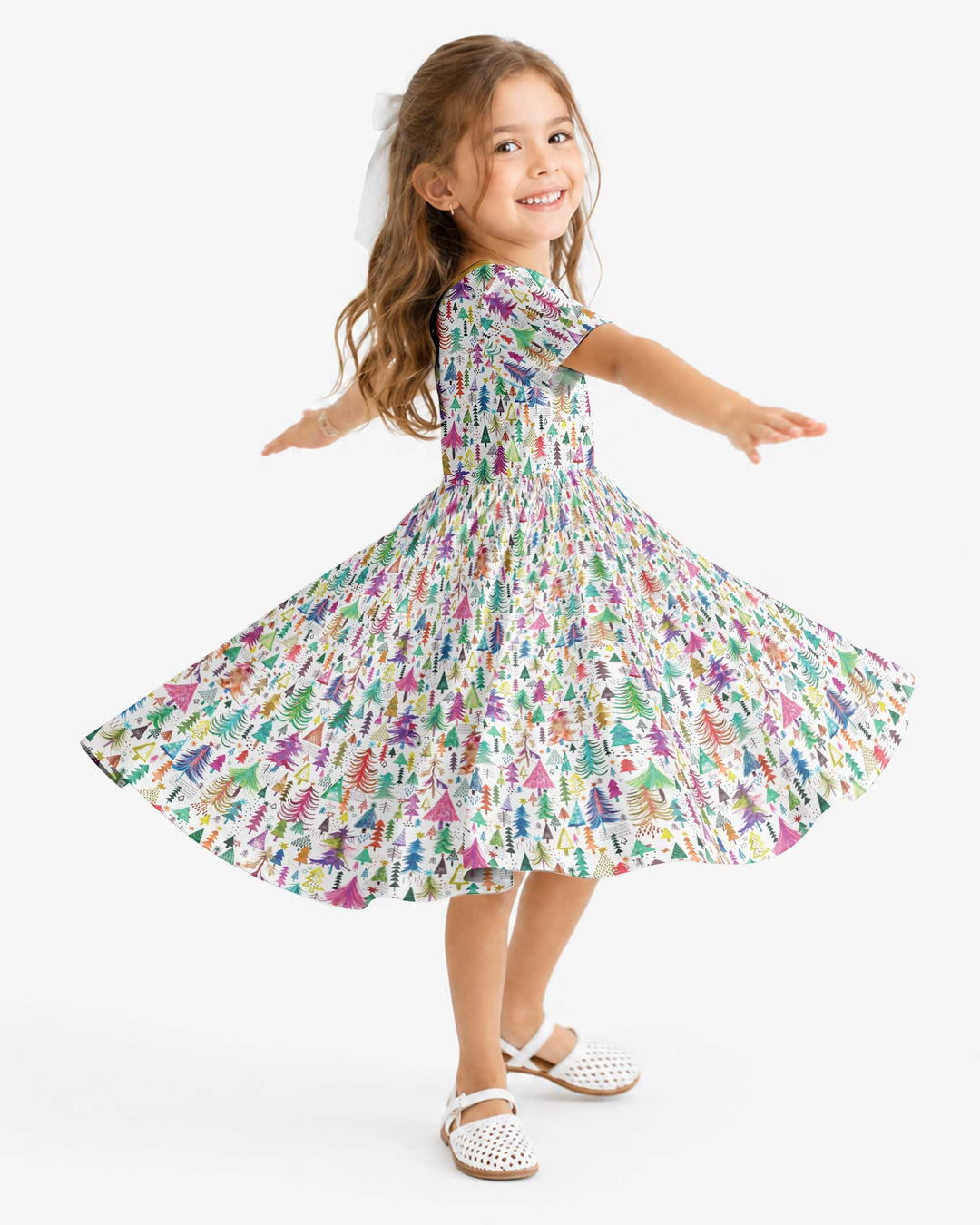 Christmas Trees Decoration Bamboo Twirl Dress