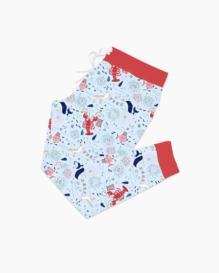 250 Summers Strong Matching Family Bamboo Women Pajama Set