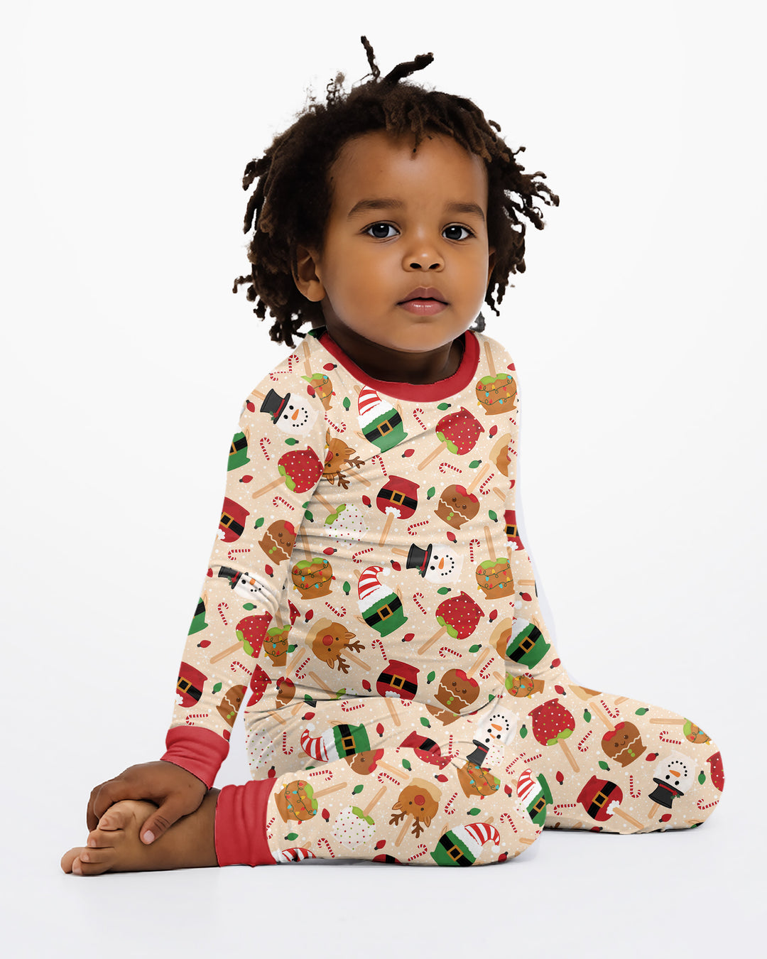 Template Bamboo Two Piece Long Sleeve Pyjamas Set