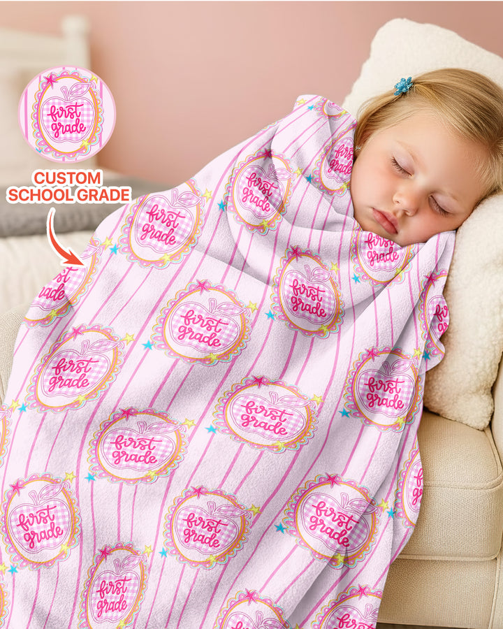 Custom Grade School Sweetie Bamboo Blanket