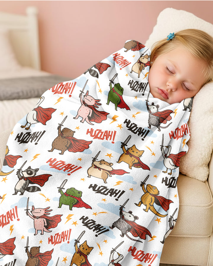 Huzzah! Huzzah! Bamboo Blanket