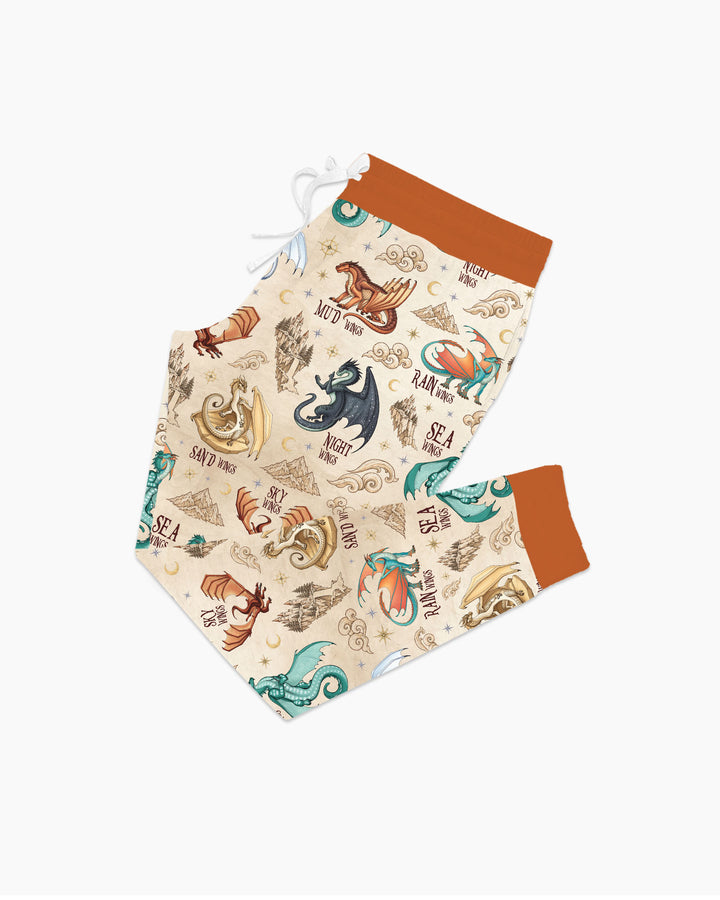 Elemental Dragons Bamboo Women Pajama Set