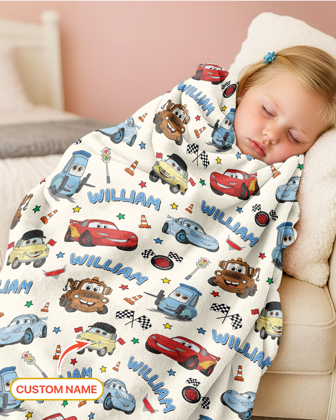 Car Movie Bamboo Blanket