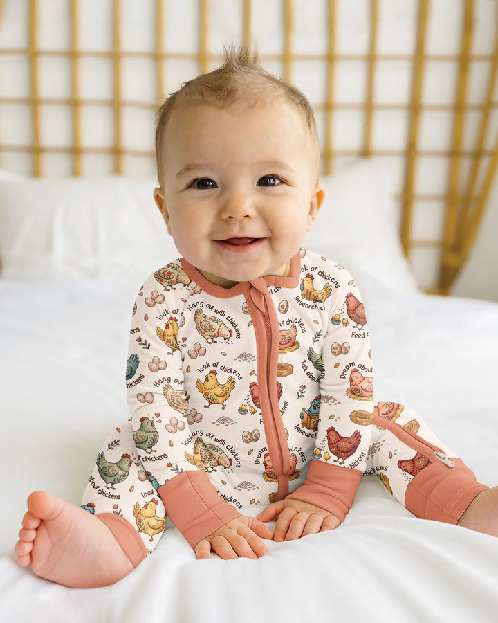 Chicken Lover Bamboo Convertible Zippy