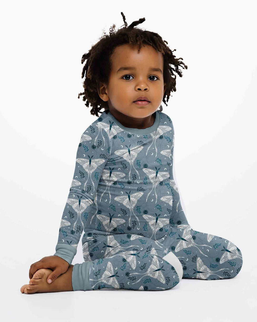 Template Bamboo Two Piece Long Sleeve Pyjamas Set