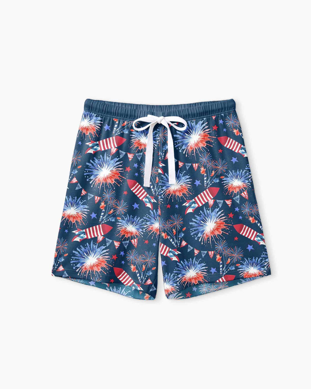 Firework Bamboo Women Short Sleeve Short Pajama Set