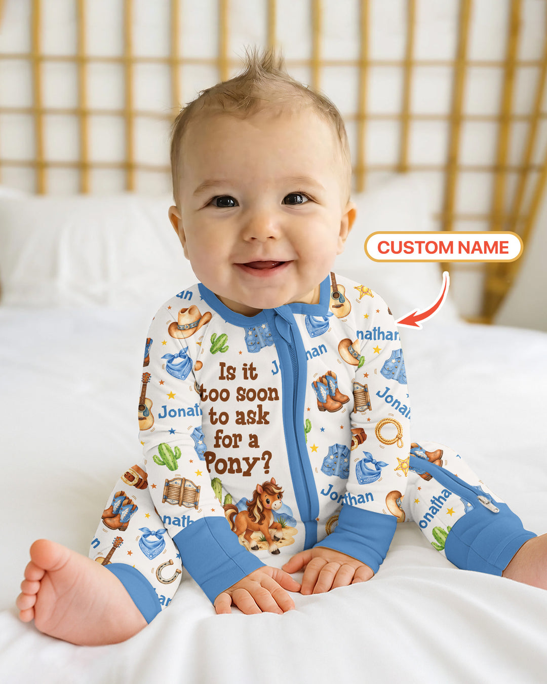 Is It Too Soon To Ask For A Pony Custom Name Bamboo Convertible Zippy