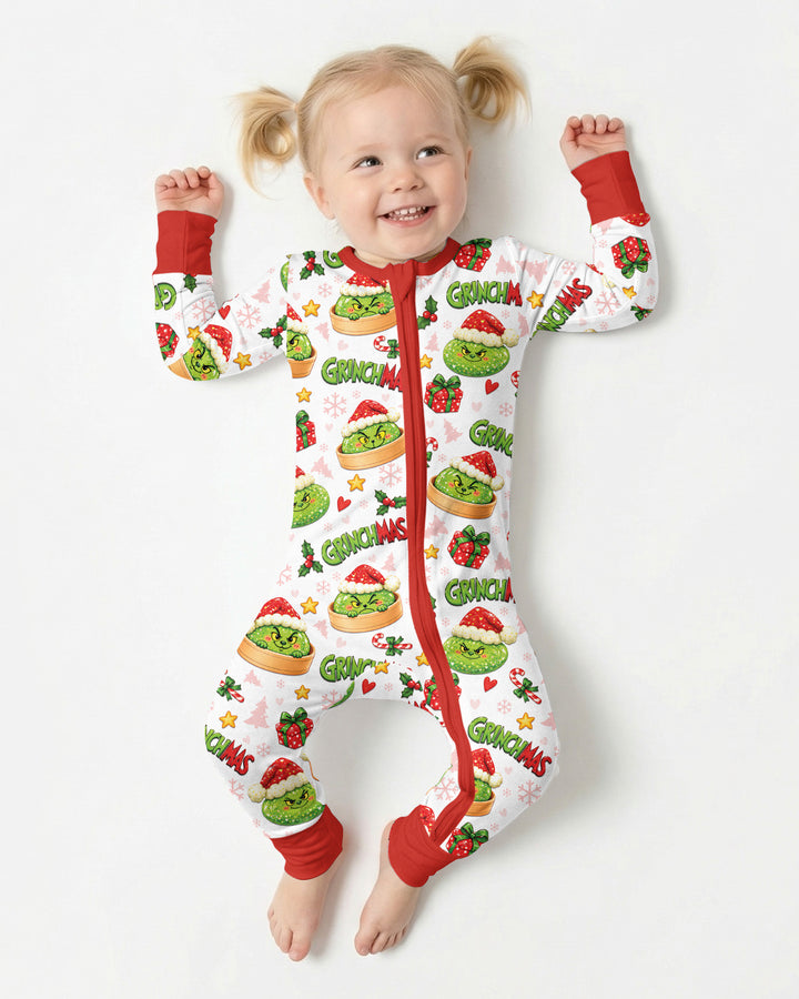 Grinchmas Dumpling Bamboo Convertible Zippy