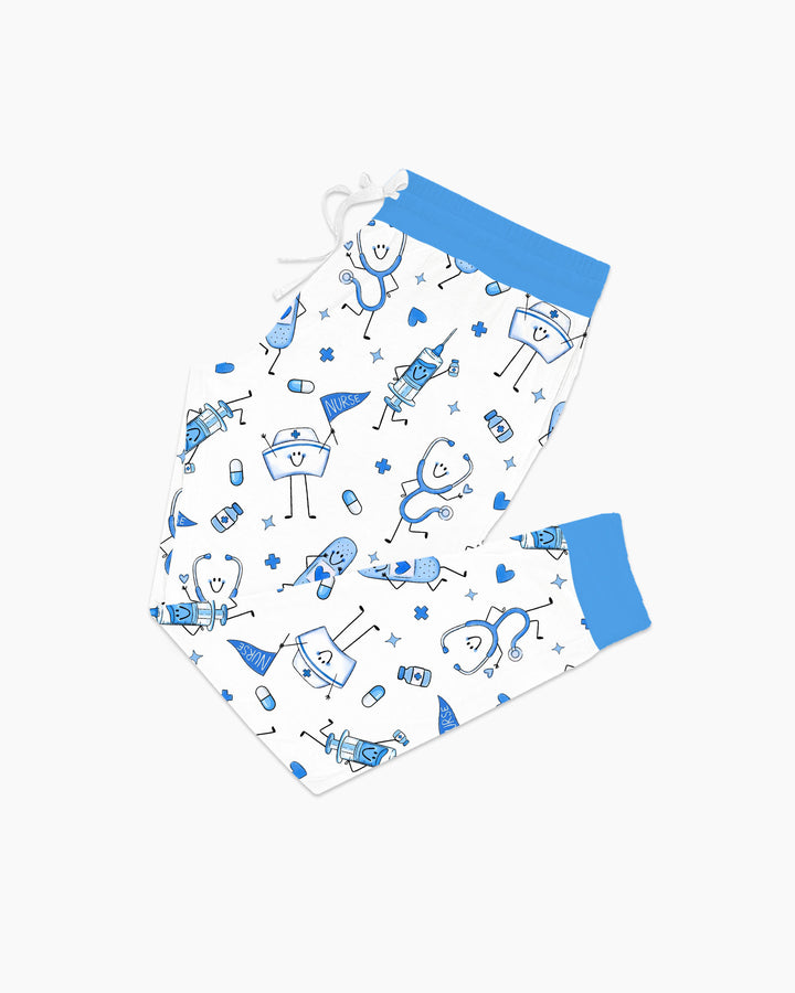 Cute Nurse Crew Bamboo Women Pajama Set