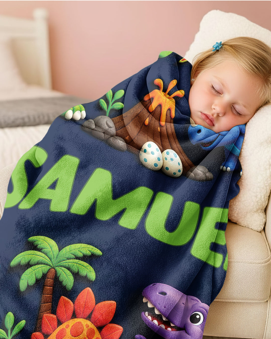 Woodland Animals Bamboo Blanket