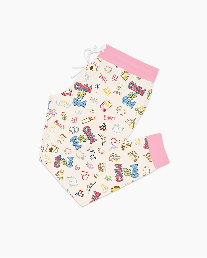 A Child Of God Family Matching Bamboo Women Pajama Set