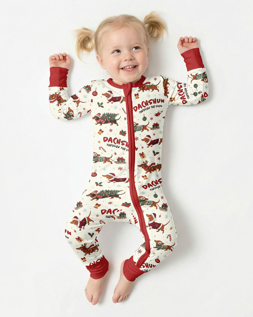 Dachshund Through The Snow Bamboo Convertible Zippy