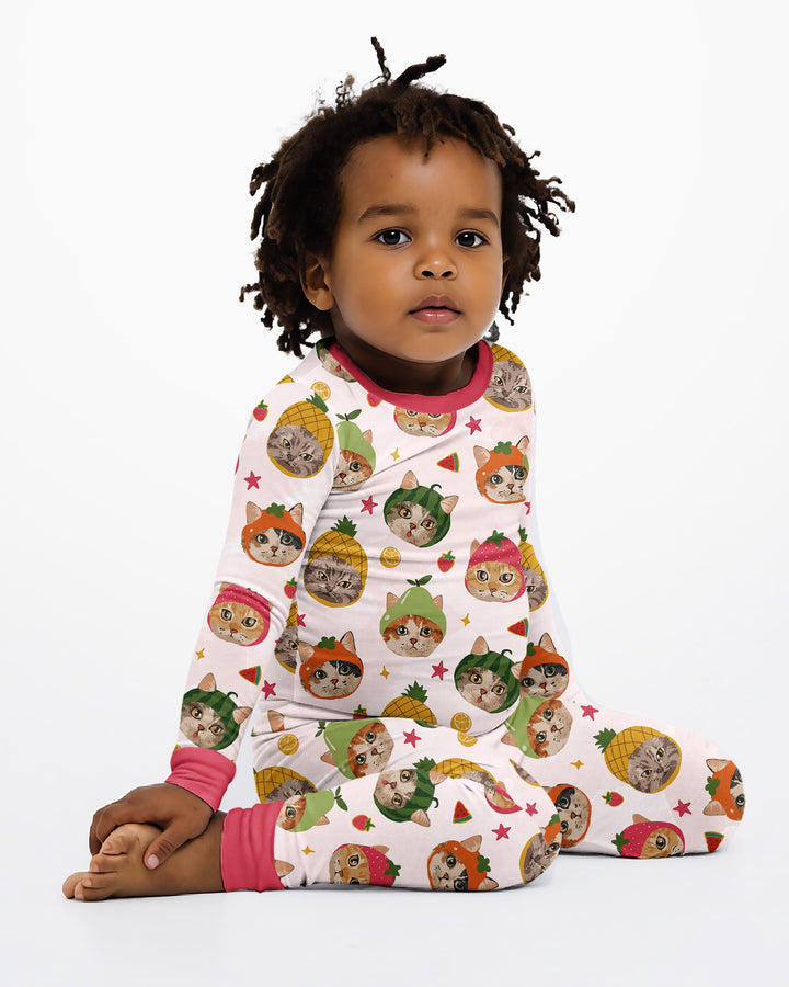 Organic Sweet Crews Two Piece Long Sleeve Pajama Set