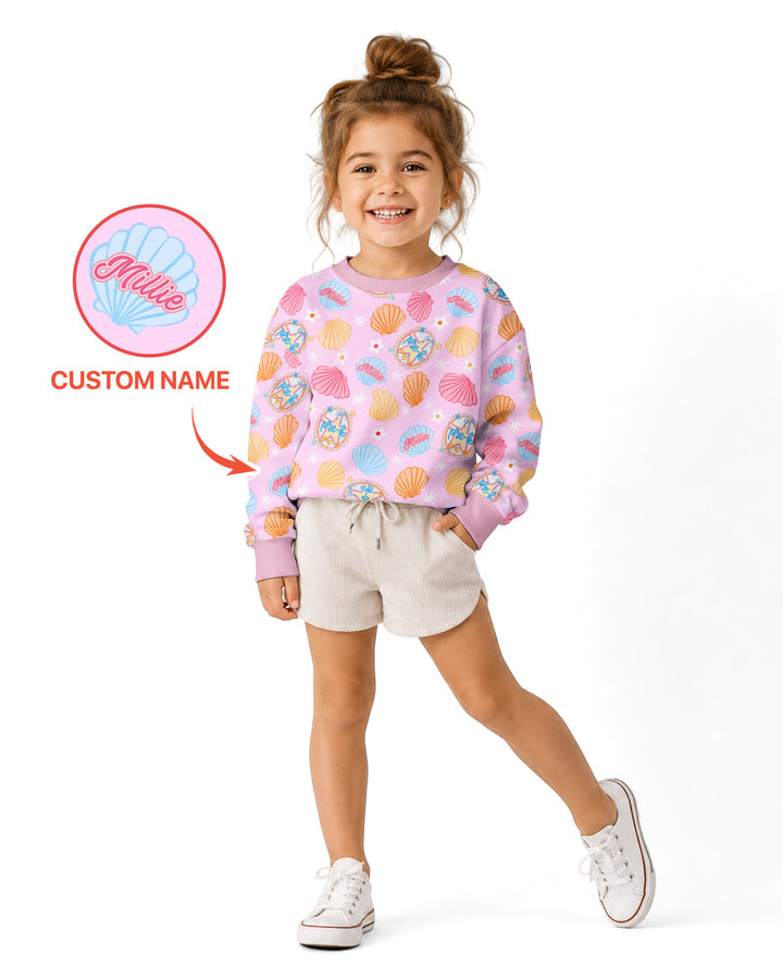Mermaid Back To School Bamboo Crewneck Sweatshirt